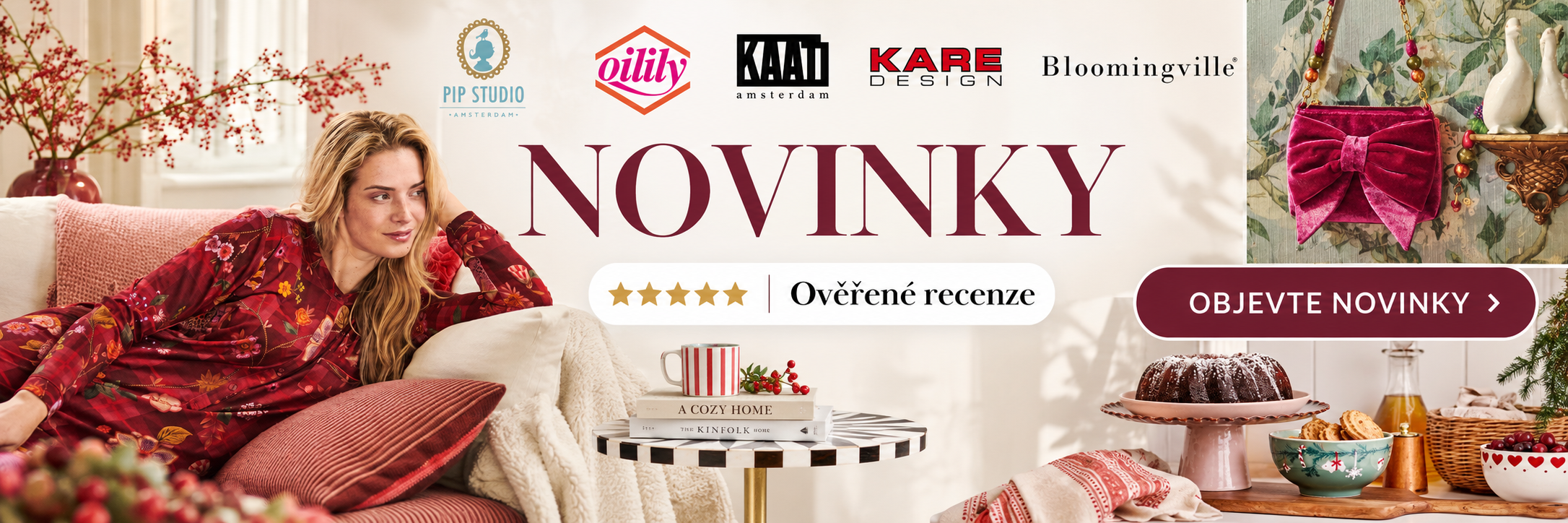 Novinky OLEXA DECOR – nové kolekce PIP Studio, OILILY, KAAT Amsterdam, KARE Design a Bloomingville
